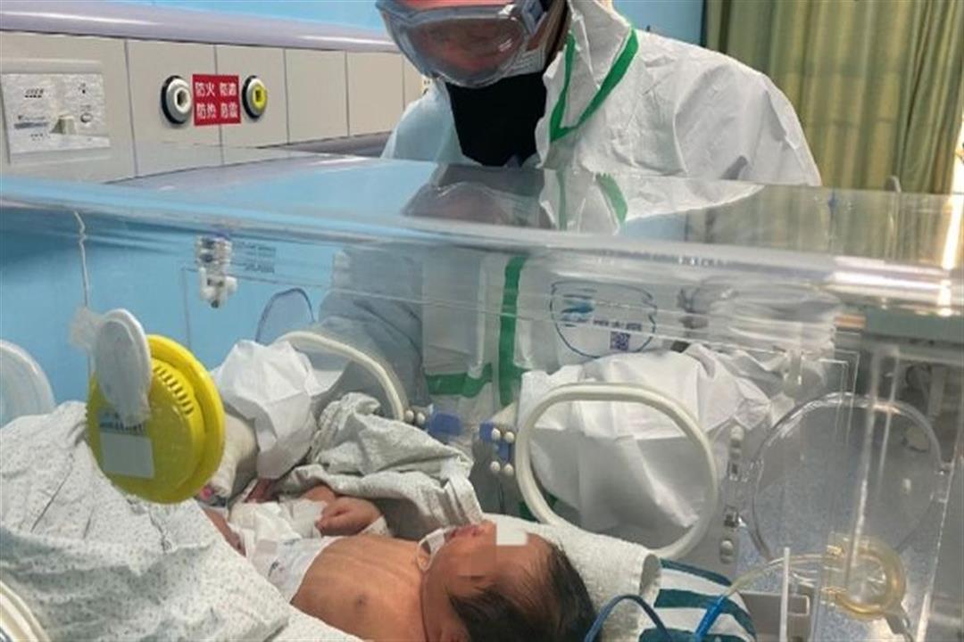 أول حالة لطفل حديث الولادة يصاب بكورونا