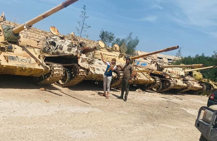 تقدم للوفاق غربي طرابلس وسيطرة على أسلحة مصرية وإماراتية