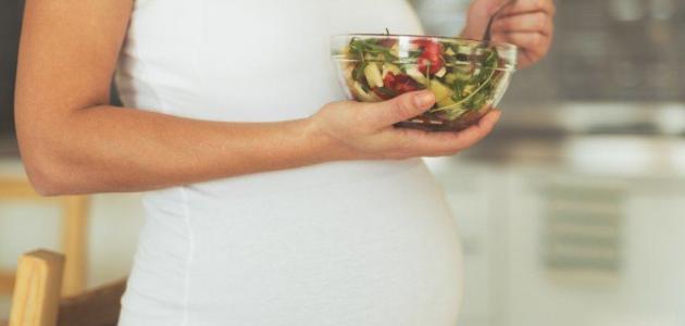 تغذية المرأة الحامل في الشهر السادس