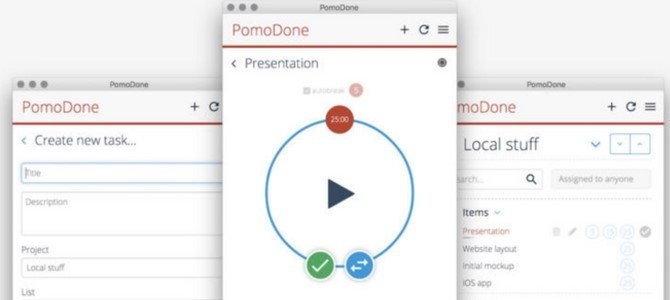تطبيق PomoDone