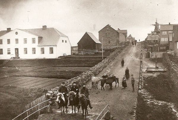 صورة من ريكيافيك أواخر القرن 19
