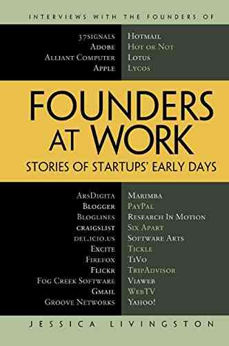 كتب ريادة الأعمال كتاب Founders at Work