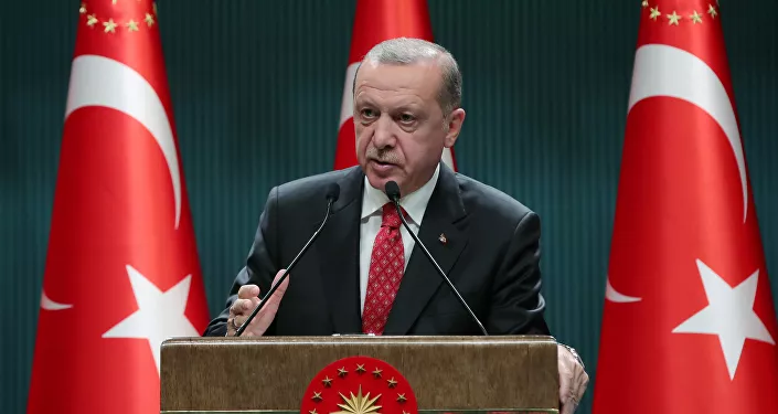 الرئيس التركي رجب طيب أردوغان،  يونيو 2020