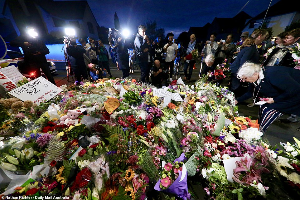 Hundreds of images flooded the internet of people attending mosques, laying flowers and paying their respects across New Zealand and Australia
