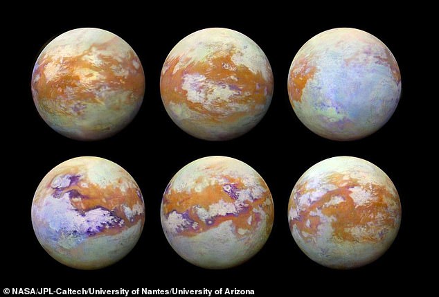 Titan is Saturn's largest and most mysterious moon with features like lakes and ice that continue to puzzle scientists.