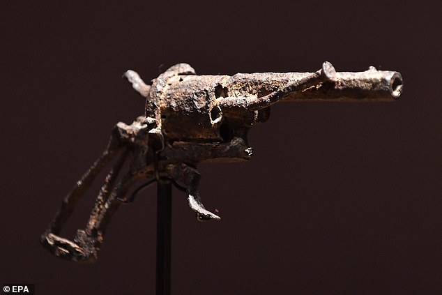 The weapon was found by a farmer in fields that Van Gogh loved to paint. It wasÂ part of a 2016 exhibition at the Van Gogh Museum in Amsterdam and has now been sold at auction forÂ for â¬162,500 ($144,500), roughly three times the estimate.