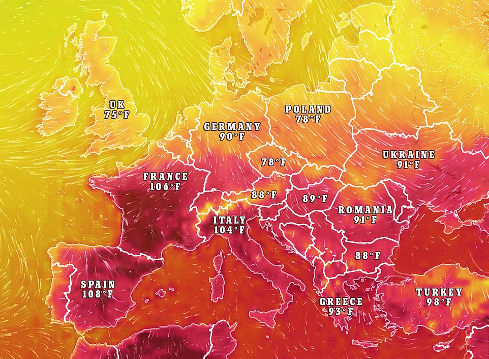 A Europe-wide heatwave established itself Tuesday and looks set to climb as forecasters issue heat warnings across most of the continent for the next week - as fears rise over comparisons to the 2003 heatwave that killed 35,000 people in Europe