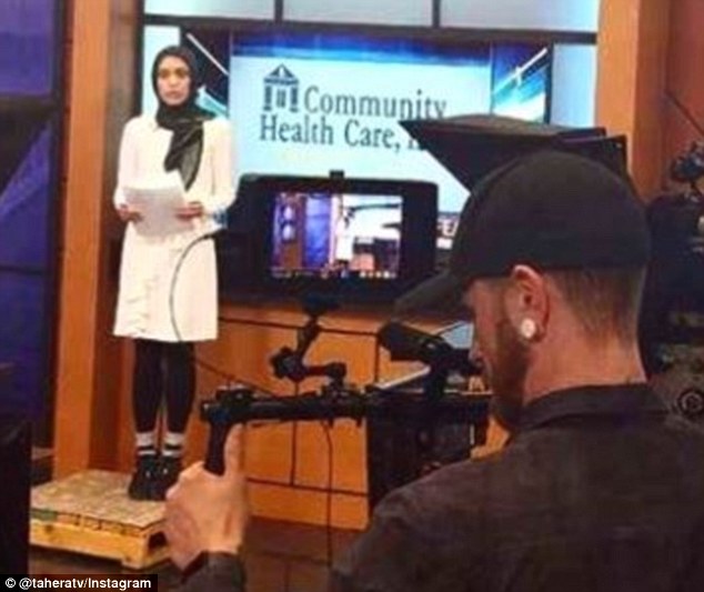Precaustions: The reporter has also faced hateful backlash, which came just a few days after she made her debut on air. Her station has taken measures to ensure her safety