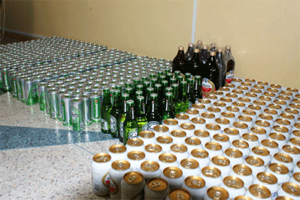 حجز 1632 وحدة من المشروبات الكحولية في سي عبد الغني بتيارت