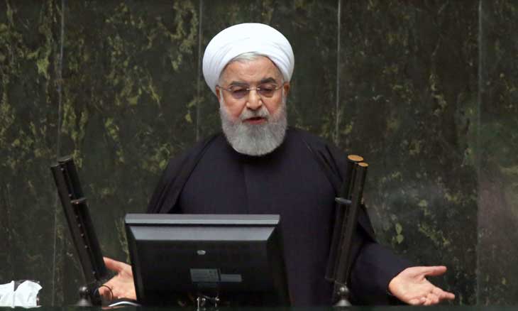 روحاني يستحضر واقعة مقتل جورج فلويد خلال توجيهه الانتقادات لأمريكا