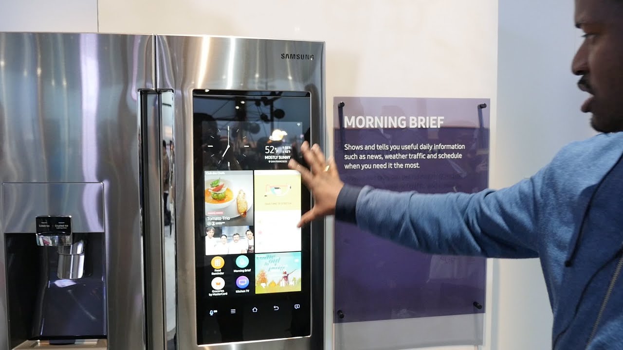 Image result for Samsung smart fridge