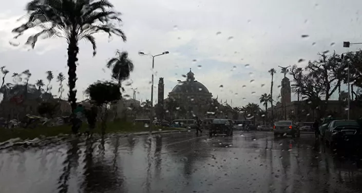أمطار غزيرة في مصر (أرشيفية)