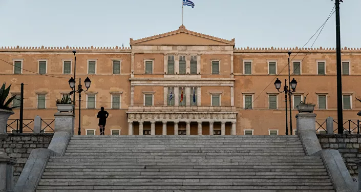 الوضع في منطقة أثينا، على خلفية تفشي كورونا في اليونان، 10 أبريل 2020