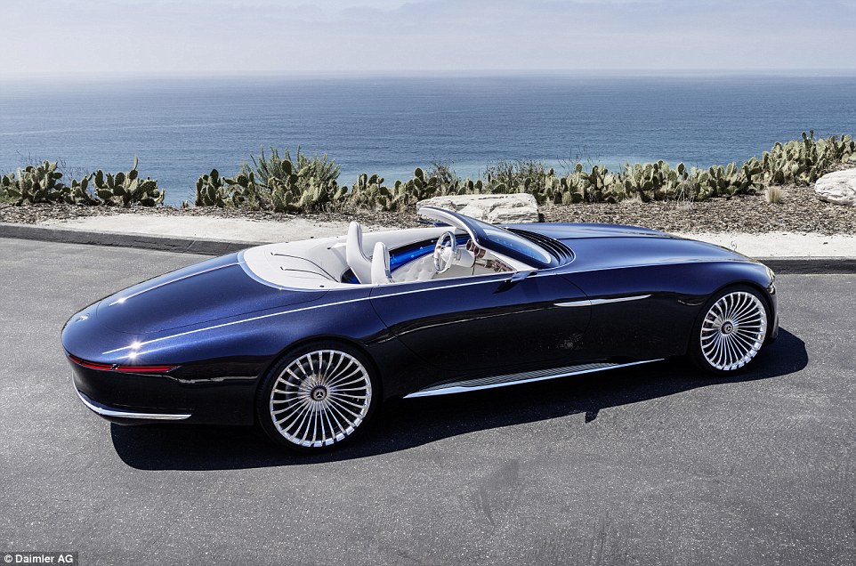 A Vision: The Vision Mercedes-Maybach 6 Cabriolet was showcased for the first time at the weekend - but what is it?