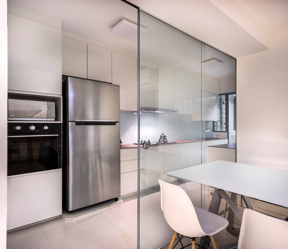 8 Ways to do a Semi-Open Kitchen in your HDB