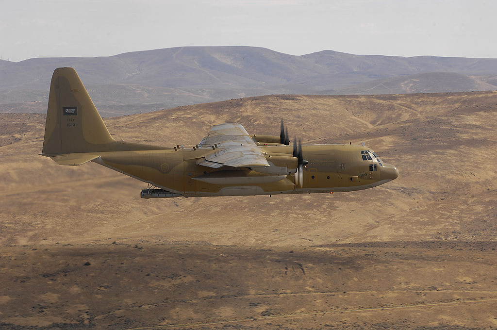 C-130 Hercules aircraft Air Force Royal Saudi