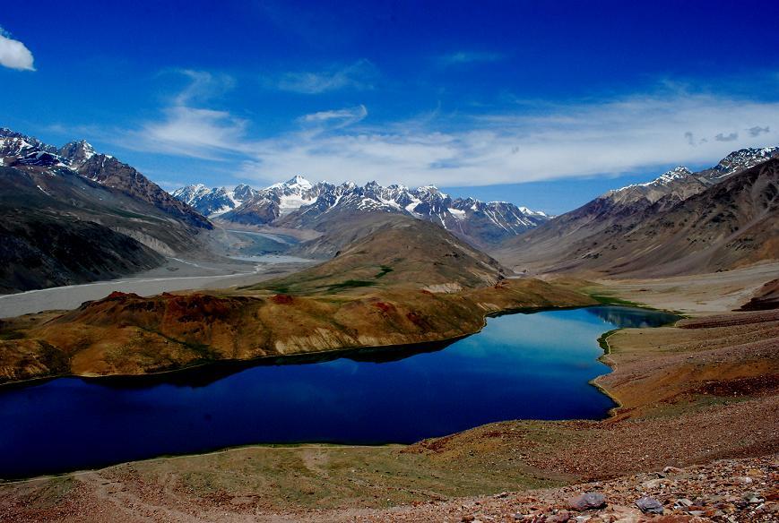 Chandra Taal, the Himalayas
