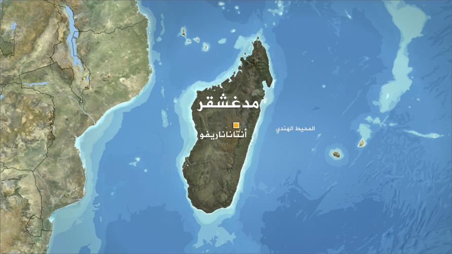 خريطة مدغشقر