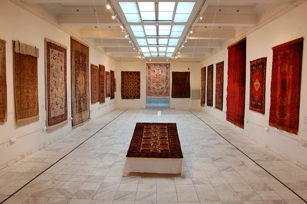 متحف الخط التركي قاعة السجاد
