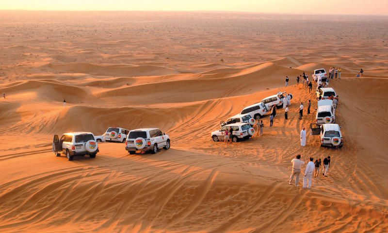 محمية دبي في قلب الصحراء