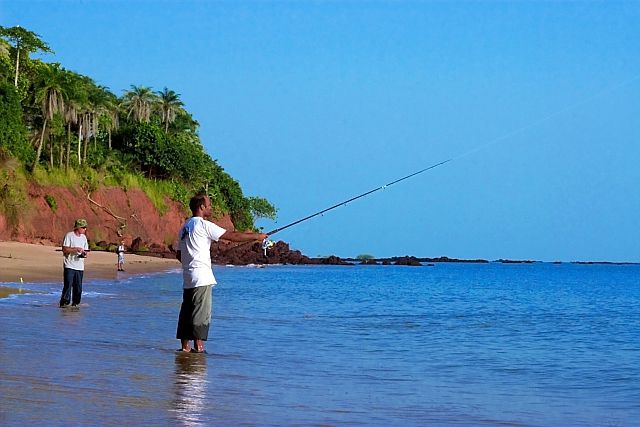 Enjoing Guinea Bissau fishing