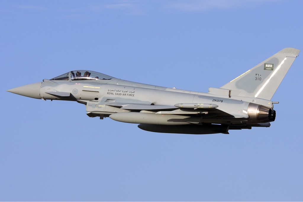 Eurofighter Typhoon Air Force Royal Saudi