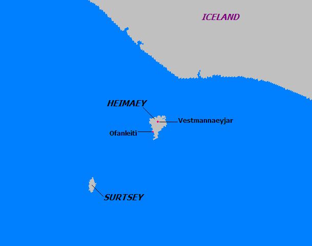 Heimaey map
