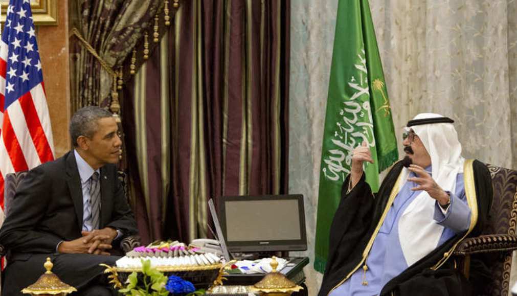 الملك عبدالله والرئيس الامريكي اوباما