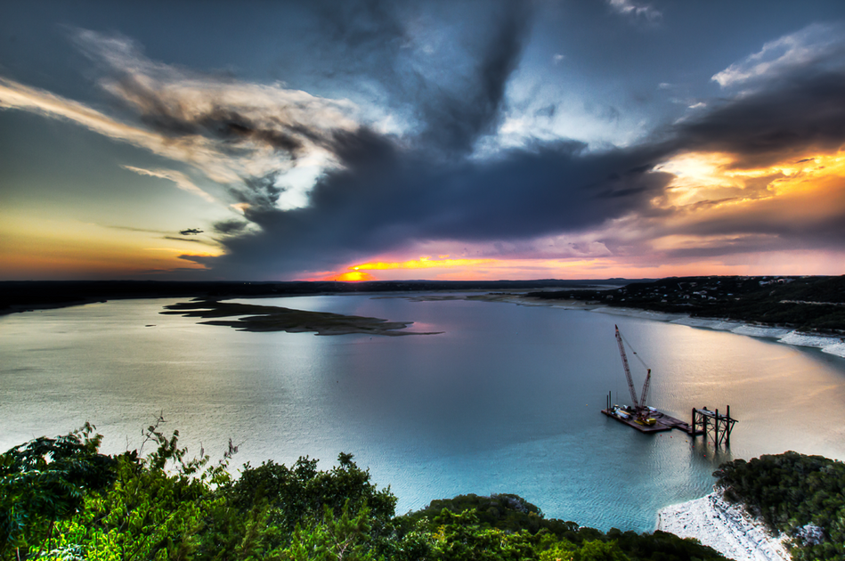 Lake Travis in History of the Hill Country Austin