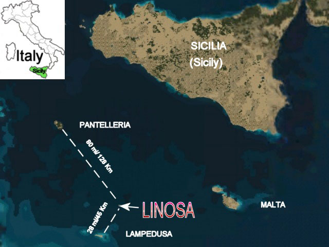 Linosa Island Scenery