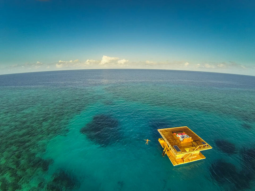 Manta resort underwater hotel