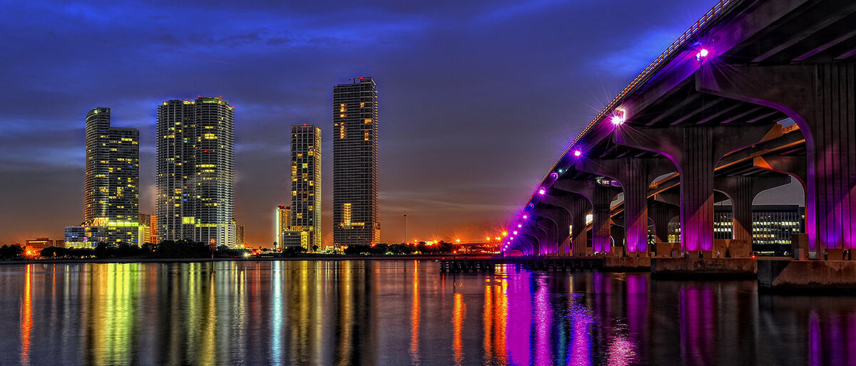 Miami is a city located on the Atlantic coast