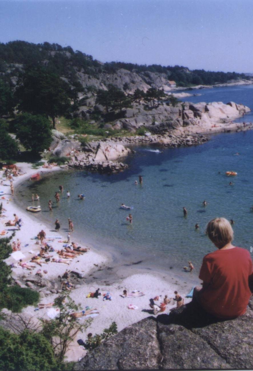 most of the nice beaches in Southern Norway