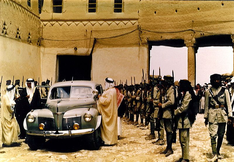 قصر الحكم في عهد الملك المؤسس عبدالعزيز رحمه الله