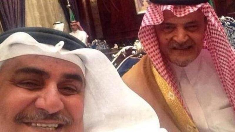 سيلفي للامير سعود الفيصل والشيخ خالد ال خليفة