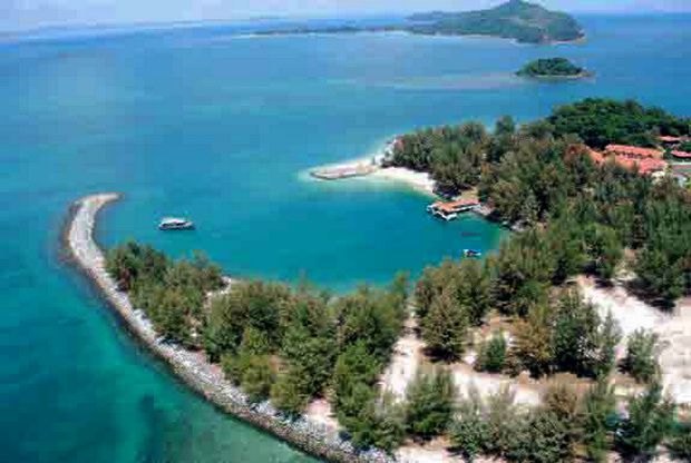 Sibu Island is a small island
