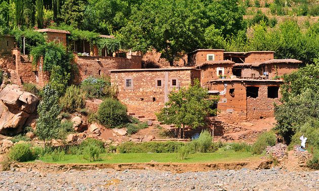 The charming mountain village of Imlil