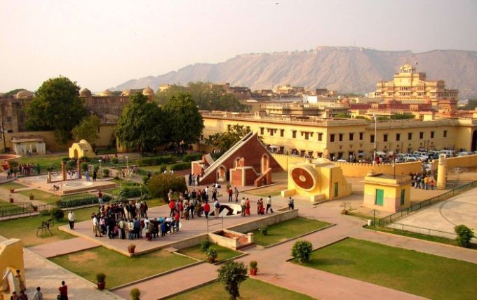 The Jantar Mantar Observatory in Jaipur