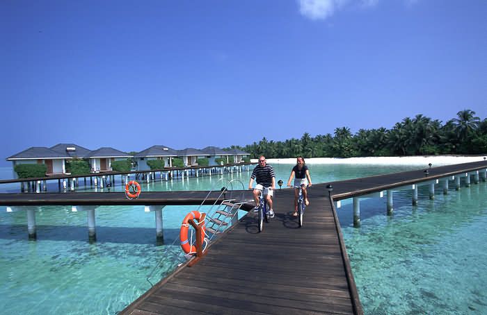 The luxurious Sun Island Resort & Spa