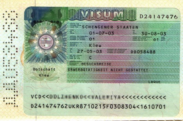 The Schengen visa