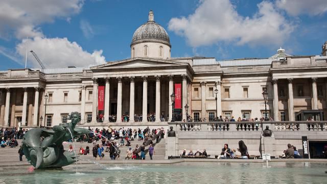 Trafalgar Square is a centre of national democracy and protest