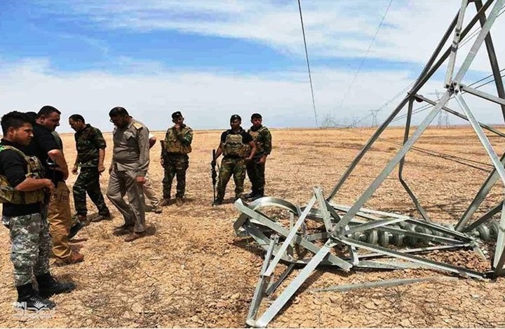 الجيش العراقي: تنظيم الدولة وراء استهداف أبراج الطاقة