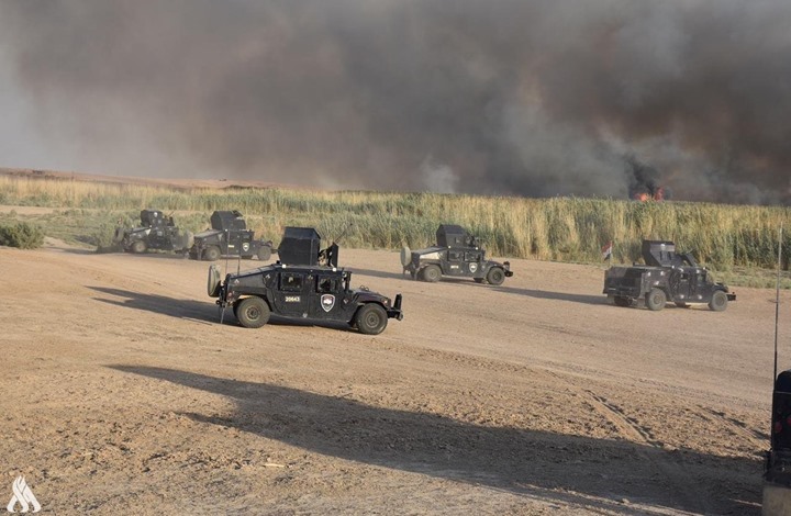 العراق: عملية أمنية واسعة لملاحقة مسلحي داعش شمالي بغداد