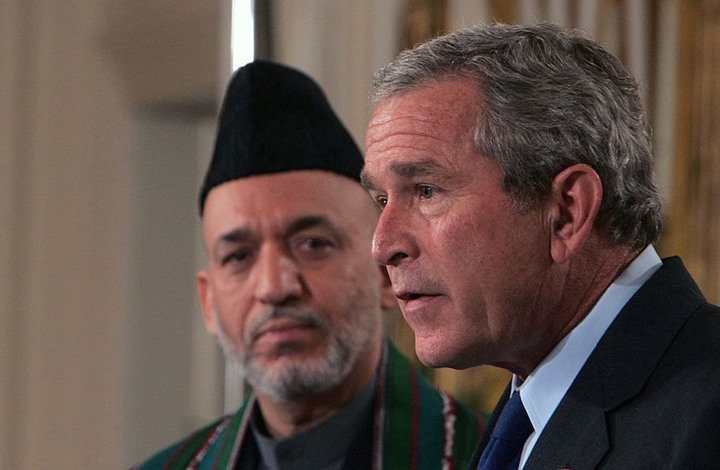 ناشطون يستذكرون تصريحات بوش عن نهاية طالبان قبل 20 عاما