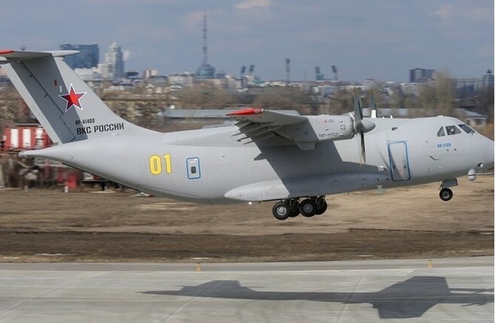 تحطم طائرة نقل عسكرية فوق موسكو خلال رحلة تجريبية (شاهد)