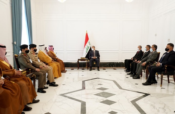 الكاظمي يبحث مع وزير الداخلية السعودي التعاون الأمني (صور)