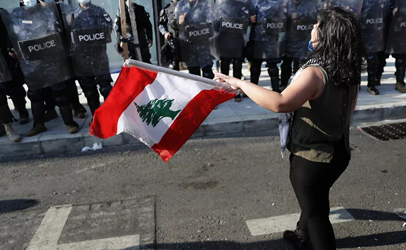 سفارة أميركا ببيروت تدعم احتجاجات اللبنانيين