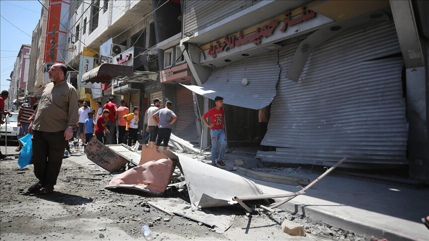 قتيل و10 إصابات جراء انفجار بمدينة غزة
