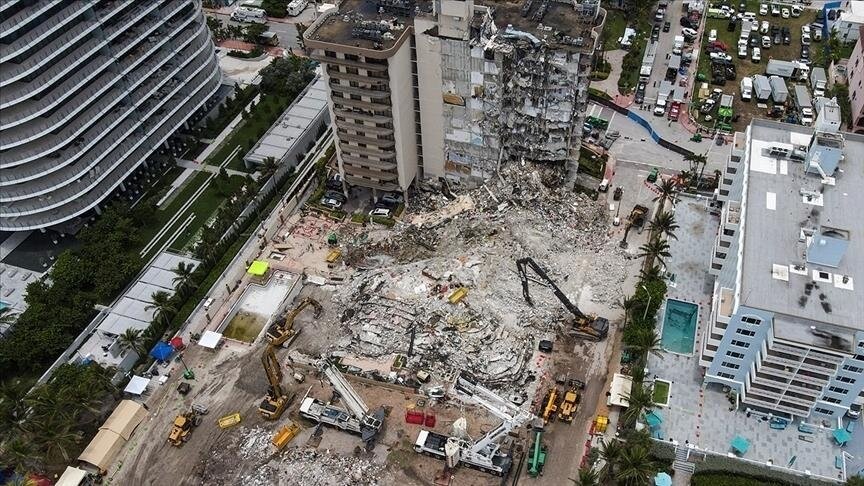 ارتفاع قتلى انهيار مبنى فلوريدا الأمريكية إلى 97