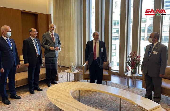 وزير خارجية الأسد يجتمع بعدد من نظرائه العرب في نيويورك